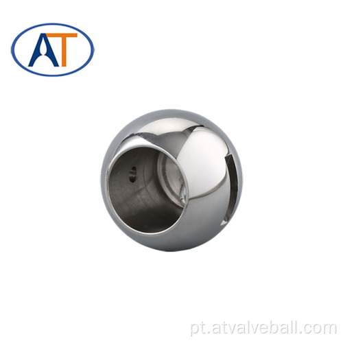 Válvula de esfera do tipo V de metal